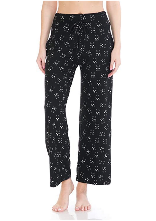 leggings negros motivo de gato