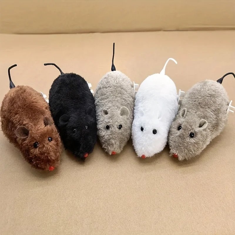 Ratón Mecánico de Peluche que se Mueve Solo - Imagen 7