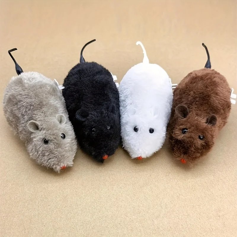 Ratón Mecánico de Peluche que se Mueve Solo - Imagen 6
