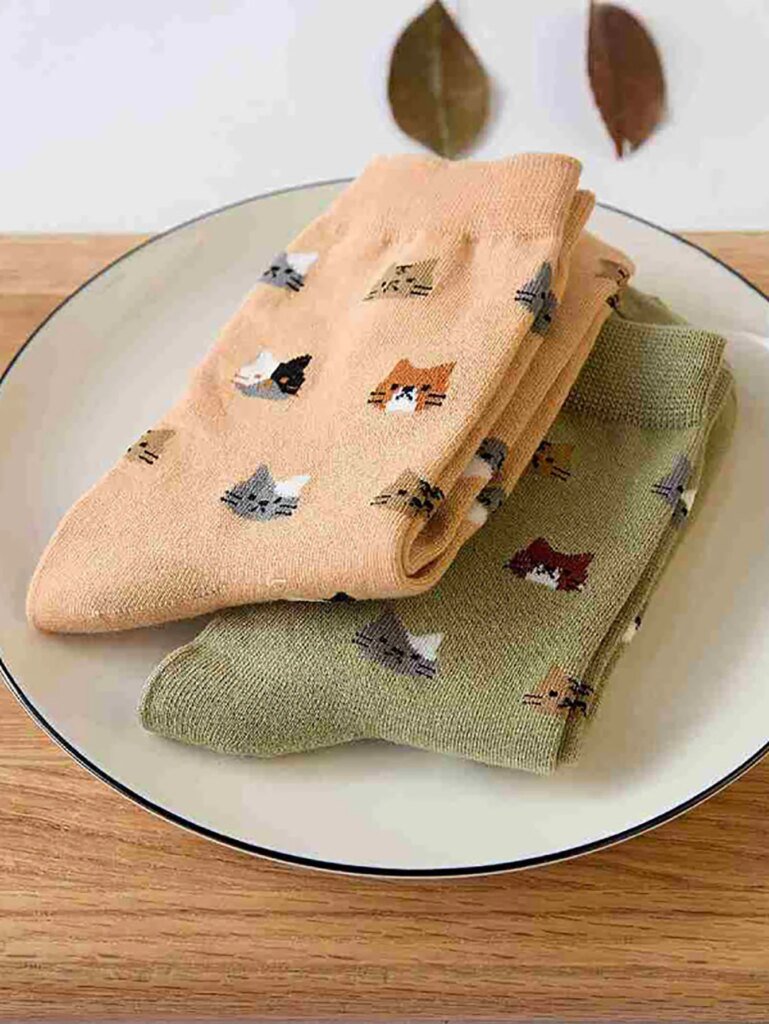 Calcetines con Gatitos, 5 Pares - Imagen 5